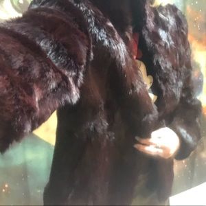 Vintage rabbit fur jacket